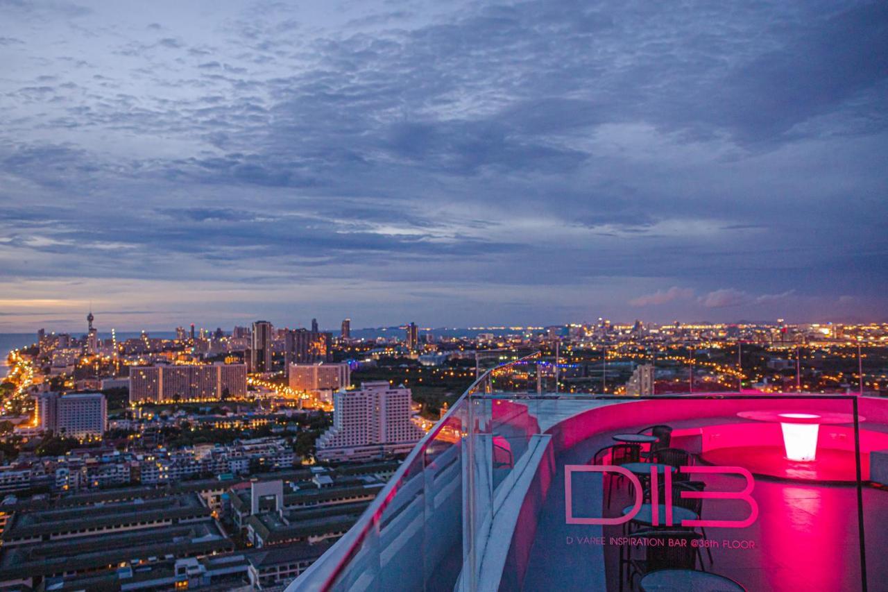 D Varee Jomtien Beach, Pattaya Praia de Jomtien Exterior foto View from the rooftop